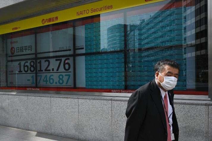 Coronavirus: Bolsas asiáticas se desploman entre los temores de una recesión mundial