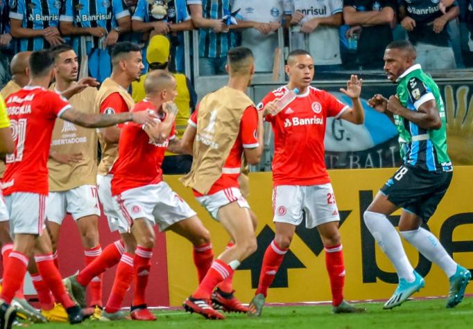 La batalla campal en el clásico entre Gremio e Inter de Porto Alegre que terminó con ocho expulsados