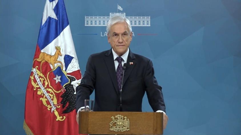 Presidente Piñera suspende eventos públicos con más de 500 personas por coronavirus desde el lunes