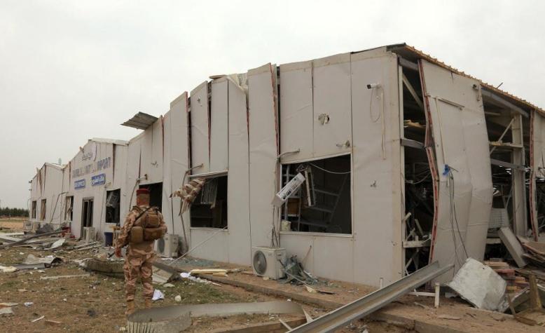 Dos cohetes alcanzan la base iraquí donde murieron dos soldados de EE.UU. y una británica