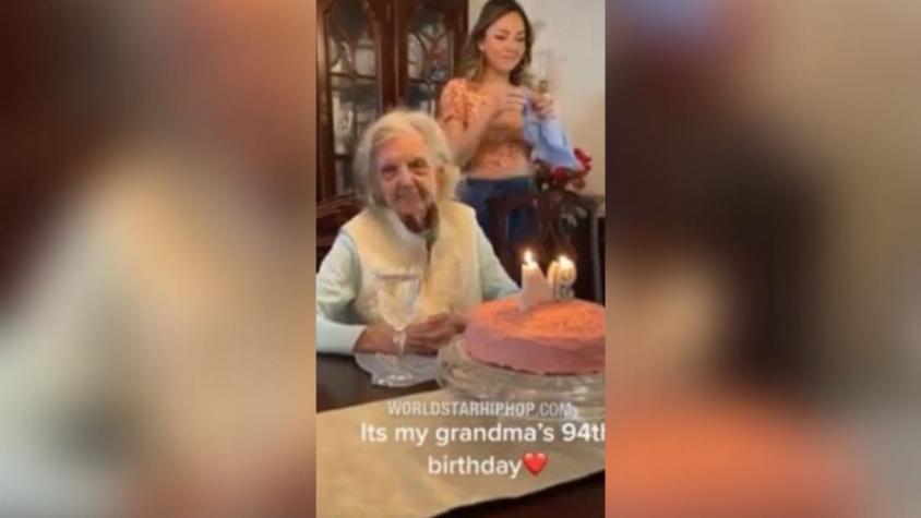 El tétrico deseo de cumpleaños de una anciana de 94 años que se volvió viral