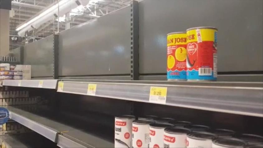 [VIDEO] Masivas compras en supermercados por efecto Coronavirus