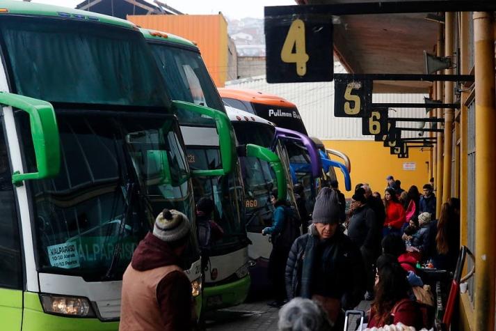 Valparaíso anuncia el cierre de su terminal de buses a partir del viernes
