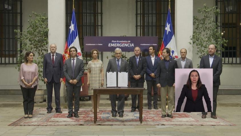 [VIDEO] Presidente Piñera anuncia millonario plan económico por coronavirus