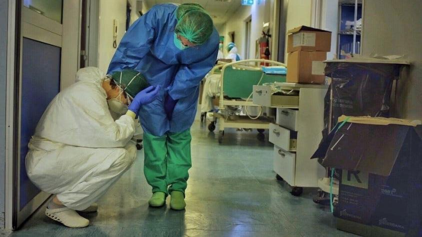 Coronavirus en Italia: enfermero registra con su cámara la crisis por el covid-19 en un hospital