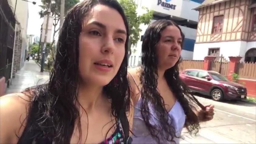 [VIDEO] Turistas chilenos desesperados por volver al país