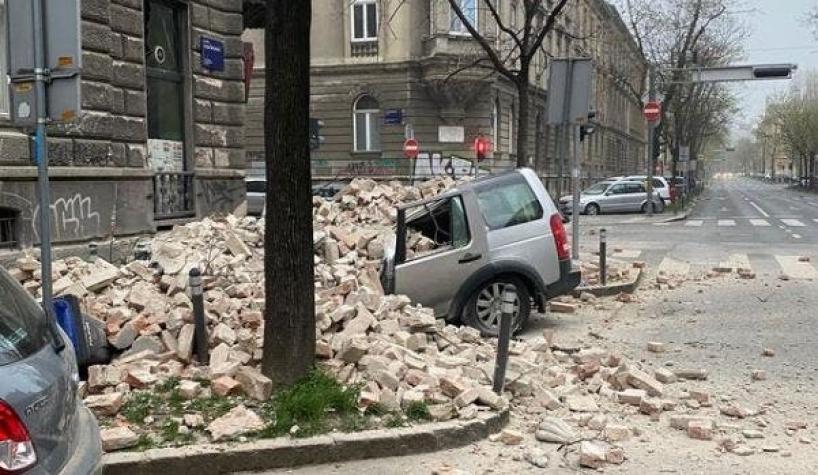 [FOTOS] Sismo de intensidad 5,3 sacude a Croacia y provoca daños materiales