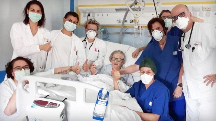 Italia: la anciana de 95 años que superó el Coronavirus y se convirtió en el rostro de la esperanza
