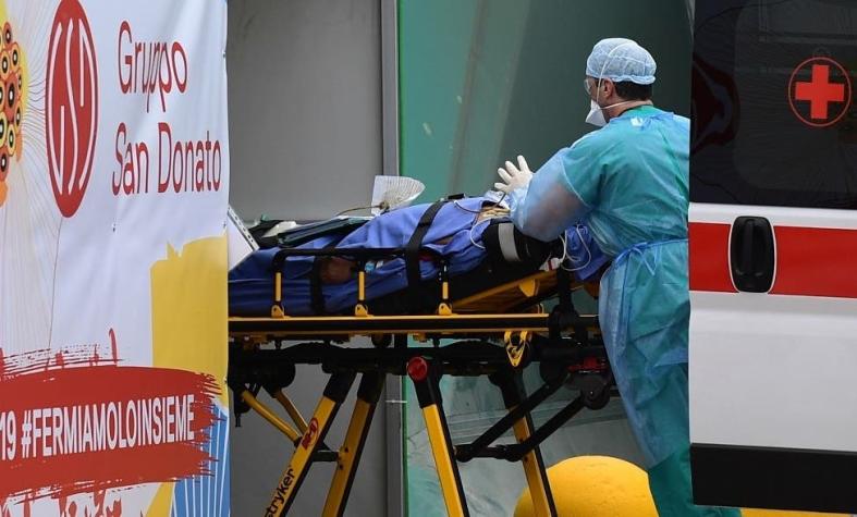 Italia registró 743 muertes por coronavirus en 24 horas