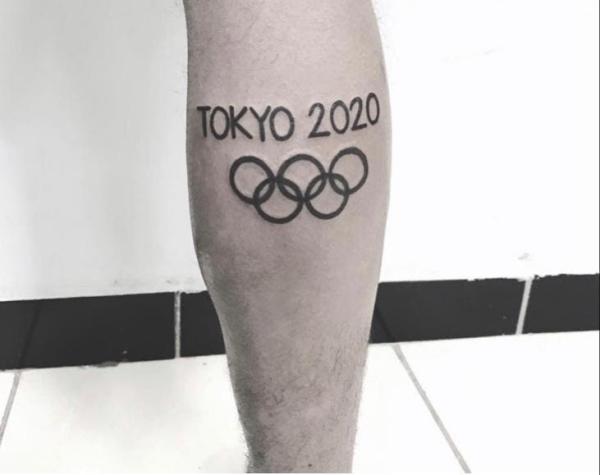 "Tokyo 2020": Atleta clasificado a los JJ.OO pide ayuda para modificar su tatuaje tras postergación