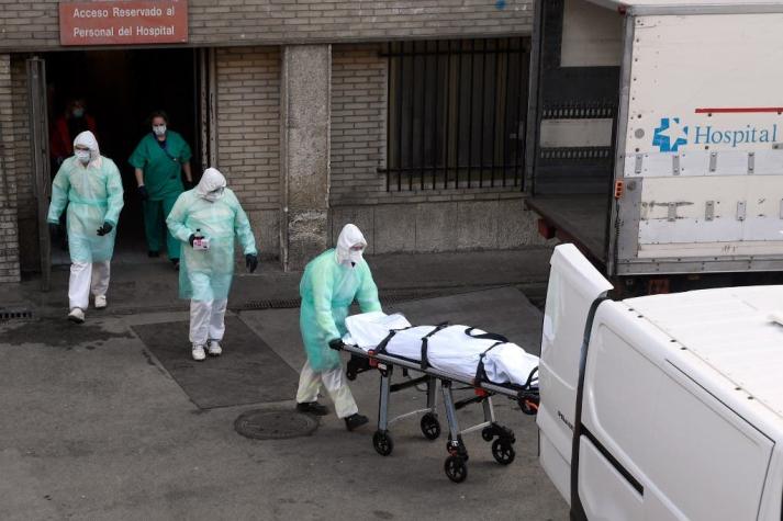 España registra 838 muertos por coronavirus en 24 horas, nuevo récord en el país