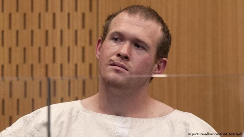 Autor de masacre en mezquita de Nueva Zelanda se declara culpable