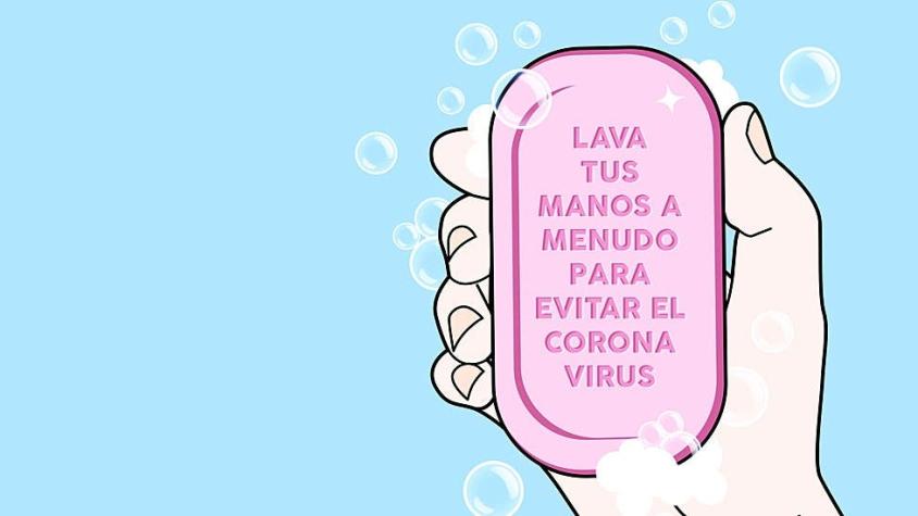 Coronavirus: qué le hace el jabón al virus causante de la covid-19
