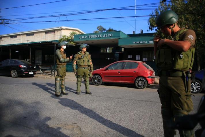 Gendarmería confirma que interno de la cárcel de Puente Alto dio positivo por coronavirus
