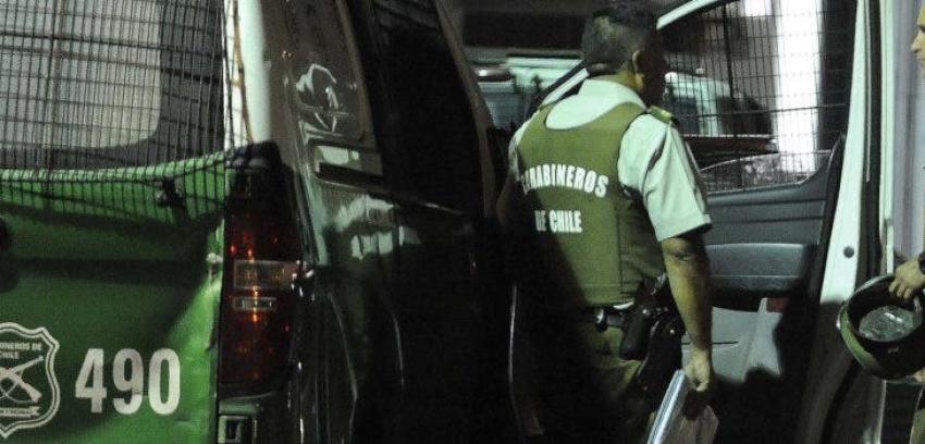 15 personas fueron detenidas por efectuar desórdenes en la comuna de Peñalolén