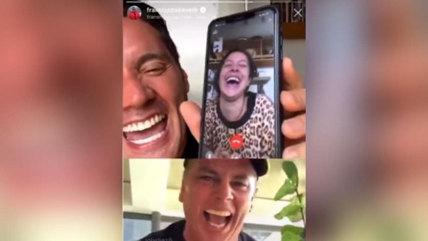 [VIDEO] Teletón 2020: "Pancho" Saavedra, Denise Rosenthal y Viñuela reventaron redes sociales riendo