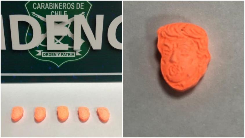 Antofagasta: Detienen a dos personas que vendían pastillas de éxtasis con cara de Donald Trump