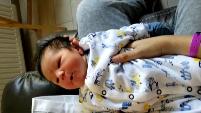 [VIDEO] "Mi hijo nació en cuarentena"