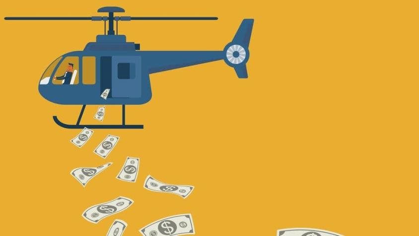 "Lanzar dinero de un helicóptero": polémica medida para enfrentar la crisis económica por COVID-19