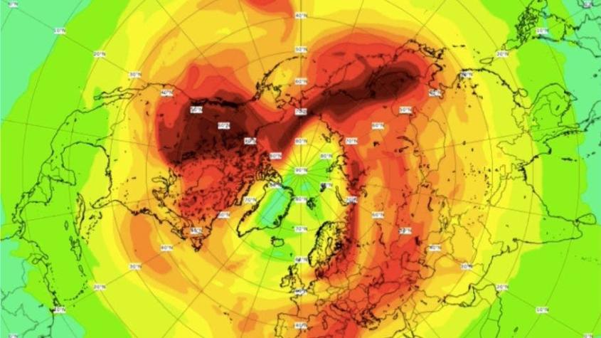 A qué se debe el inusual agujero de la capa de ozono encontrado en el Ártico