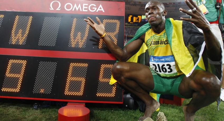 Bolt recuerda histórica marca "a metros" de sus rivales como ejemplo para el distanciamiento social