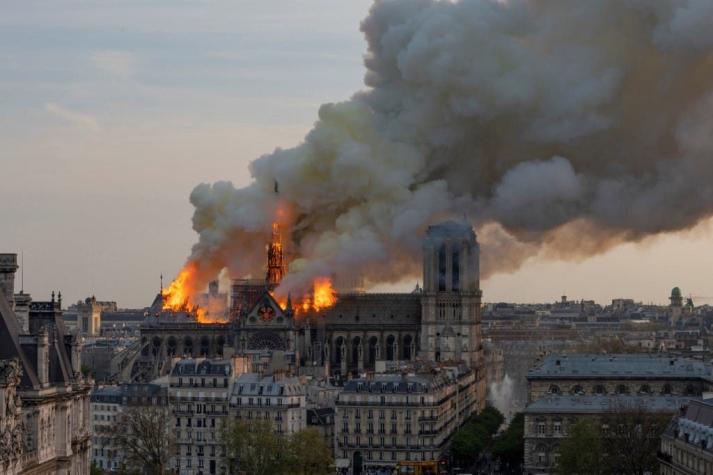 Así luce Notre Dame a un año de su incendio sin encontrar respuestas sobre el origen del fuego