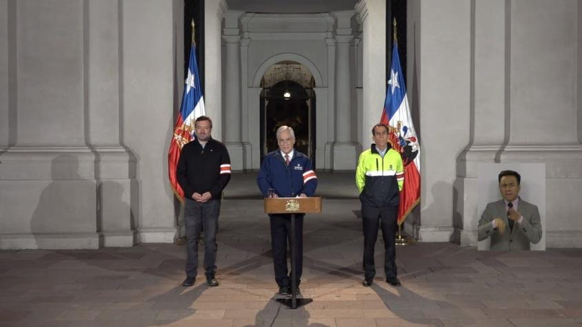 Presidente Piñera anuncia que adelantará el Plan de Invierno 2020 con más albergues y camas
