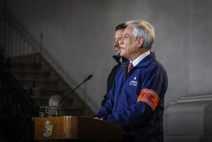 ¿Qué significa el brazalete naranja utilizado por el Presidente Piñera en su reciente anuncio?