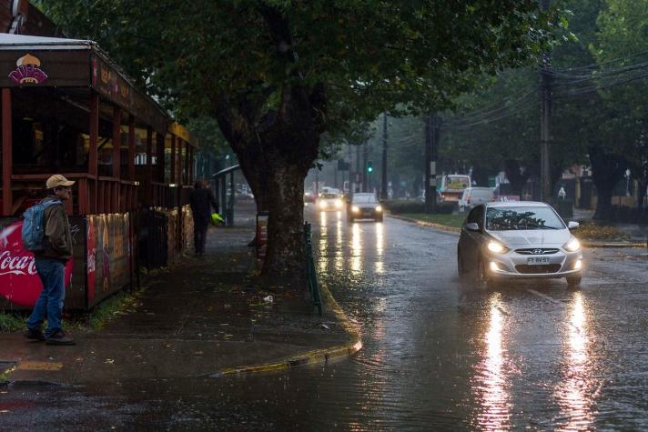 Alerta por fuertes precipitaciones con isoterma cero alta en el sur: hay riesgo de aluviones