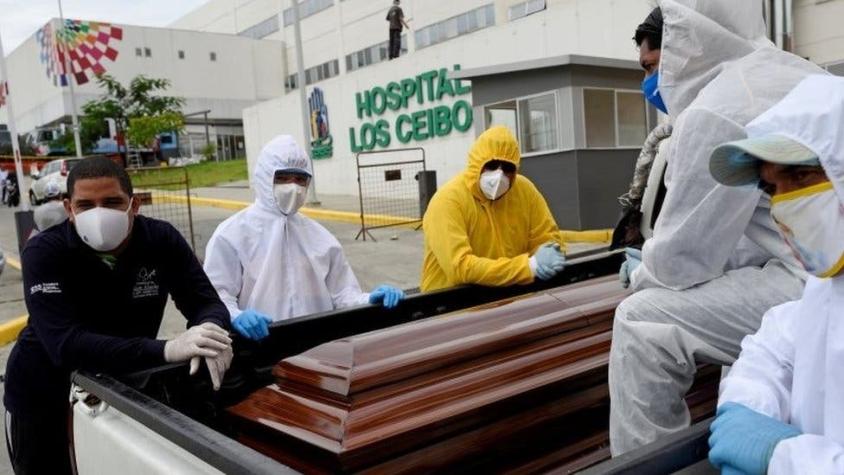 Coronavirus en Ecuador: el gobierno confirma más de 6.700 muertes en 15 días en Guayas