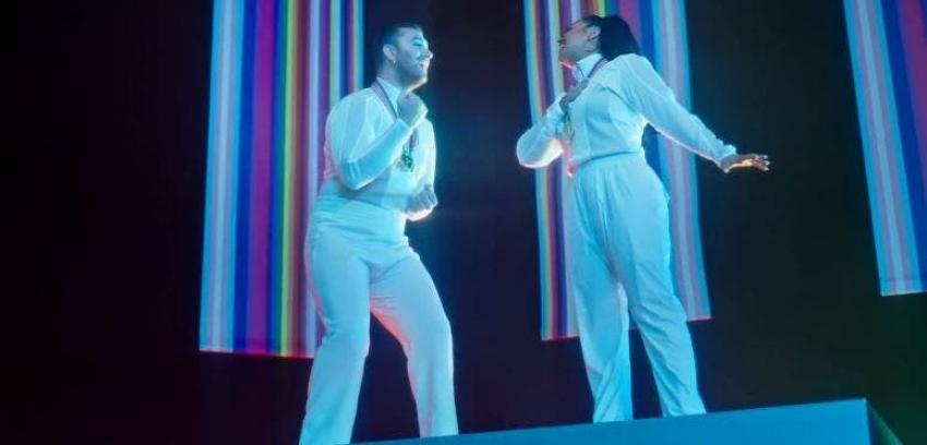 [VIDEO] Demi Lovato se une a Sam Smith y muestran sus sensuales Juegos Olímpicos en "I'm ready"
