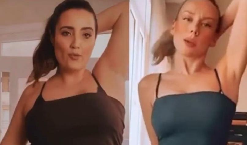 "Para quitarnos vergüenzas": modelo 'curvy' se hizo viral imitando sensual baile de Ester Expósito