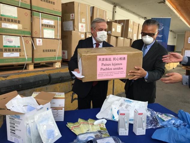 Embajada de China entrega más de 6 mil mascarillas e insumos para enfrentar el Coronavirus