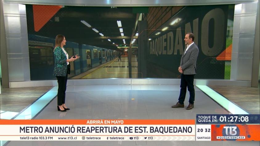 Presidente de Metro para evitar nuevos daños en Baquedano: "Hemos reforzado todos los accesos"