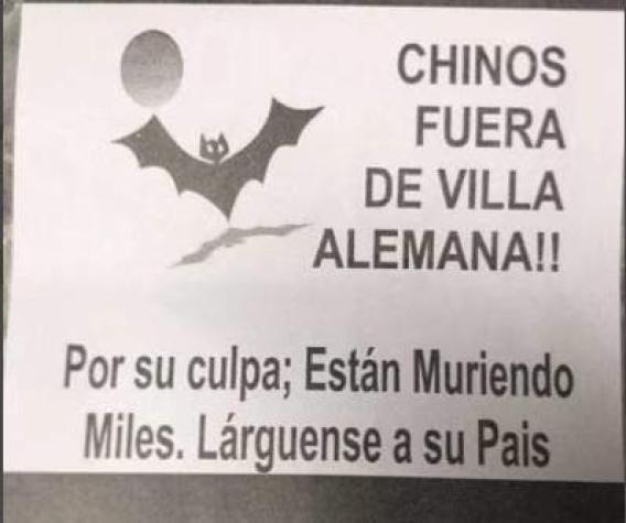 Intendencia de Valparaíso presenta querella por panfletos xenófobos en Villa Alemana