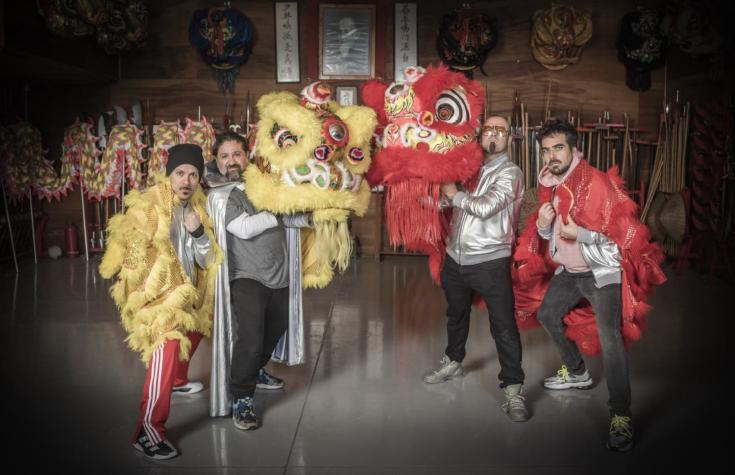 Chancho en Piedra regresa con "Bola de Fuego" inspirados en el kung fu