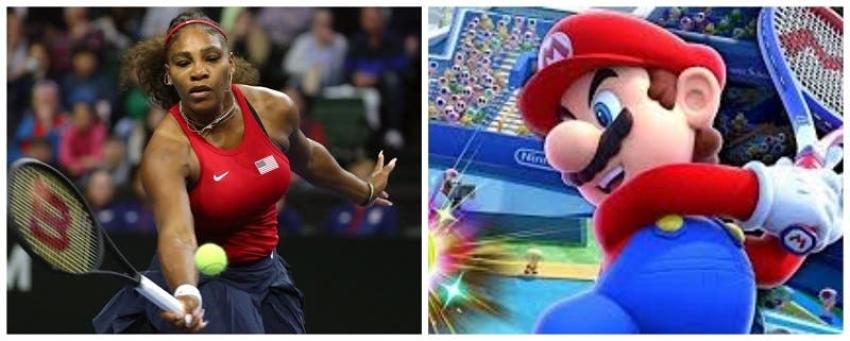 Serena Williams, Maria Sharapova y otras figuras se enfrentarán en un torneo virtual de Mario Tennis