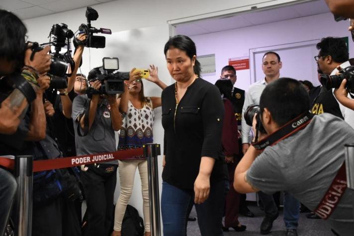 Keiko Fujimori saldrá de prisión tras disposición del Poder Judicial de Perú