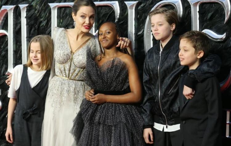 Brad Pitt solo tiene contacto con cuatro de sus seis hijos con Angelina Jolie