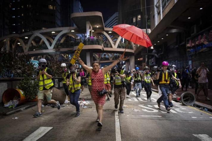 Protestas en Hong Kong contra ley de seguridad promovida por China