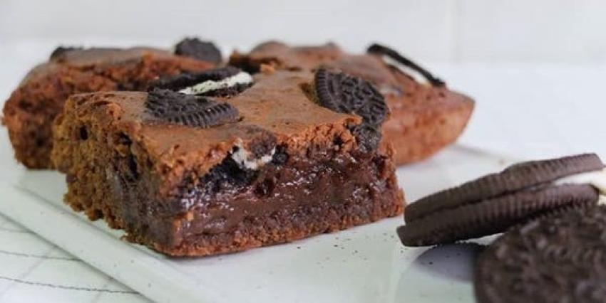 Consejos para cocinar un rico y sencillo brownie con galletas Oreo