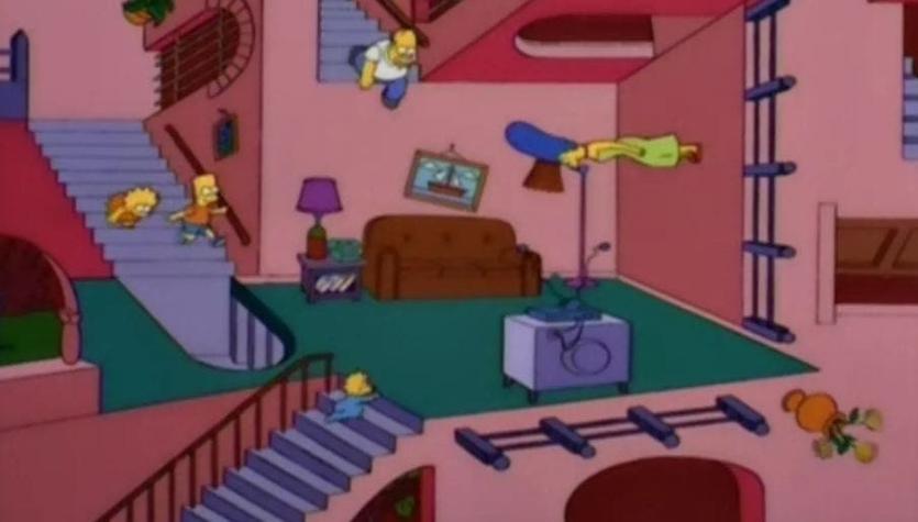 Este es el "cuarto secreto" que solo apareció en cinco capítulos de "Los Simpson"