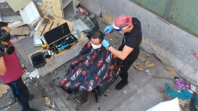 [VIDEO] Héroes sin capa: barbería solidaria