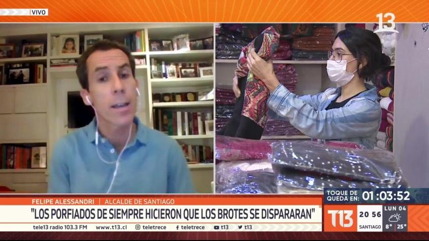 [VIDEO] Alessandri y nueva cuarentena en Santiago: "Los porfiados han insistido en seguir saliendo"
