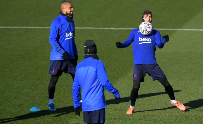 Vidal y sus compañeros de Barcelona se someterán a exámenes antes de regresar a los entrenamientos