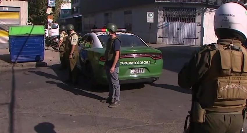 Intenso operativo policial por sujeto armado al interior de banco en Independencia