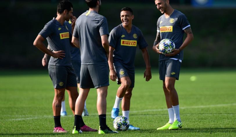 Alexis y jugadores del Inter superan sin positivos tests de coronavirus y vuelven a las prácticas