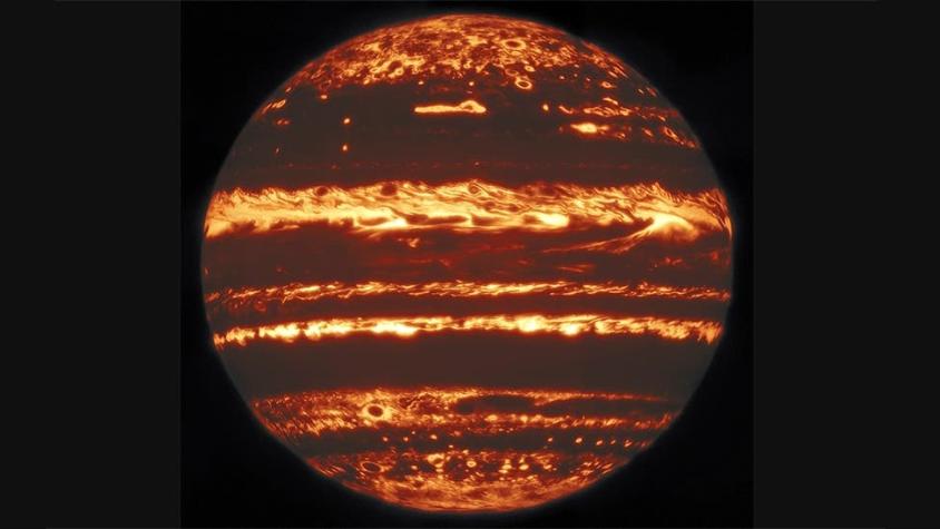Foto de Júpiter: astrónomos construyeron extraordinaria imagen del planeta gigante