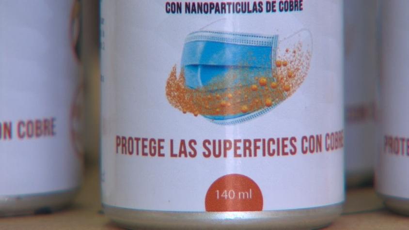 [VIDEO] Crean desinfectante con nanopartículas de cobre