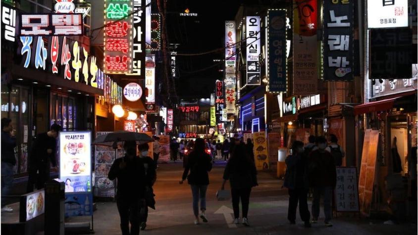 Coronavirus en Corea del Sur: el "preocupante" nuevo foco de contagio en una zona de bares